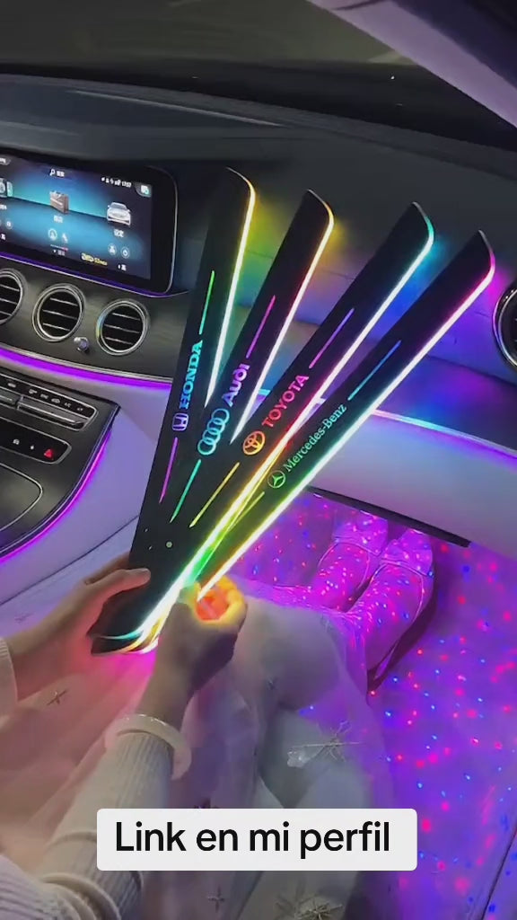 Set 4 barras led auto ♦️agregar al carrito y poner en descripción modelo de auto