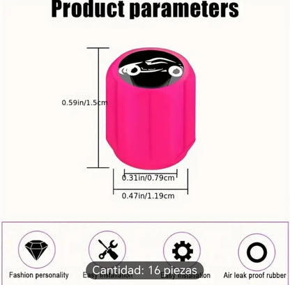 Tapas de neumáticos 16 unidades bicicletas, neumáticos, coche, motocicleta