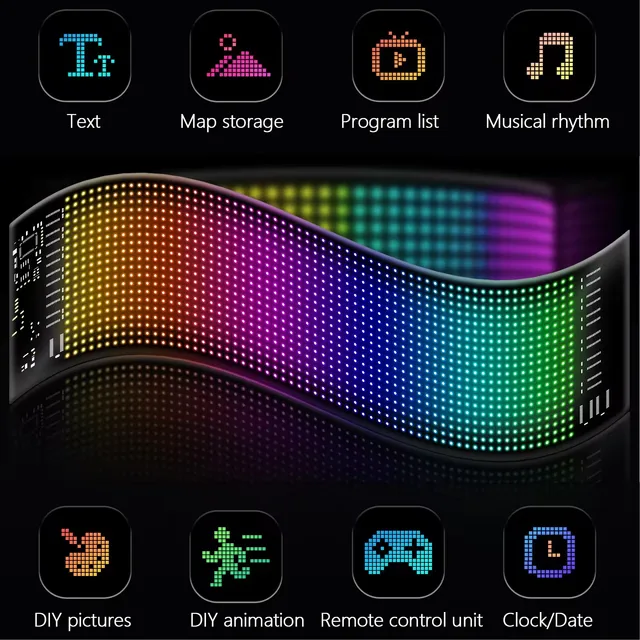 Ojo Led 120 x 595mm control desde el móvil