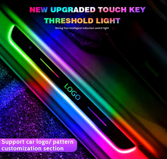 Barra de luz Led para puerta de auto con sensor de movimiento recargable (agregar al carrito para poner su modelo de auto)